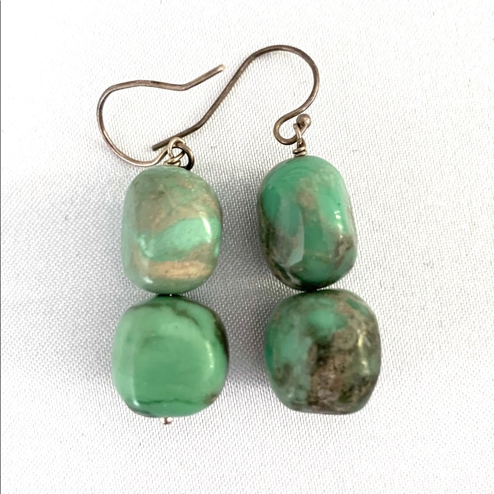 Nugget Turquoise Earrings